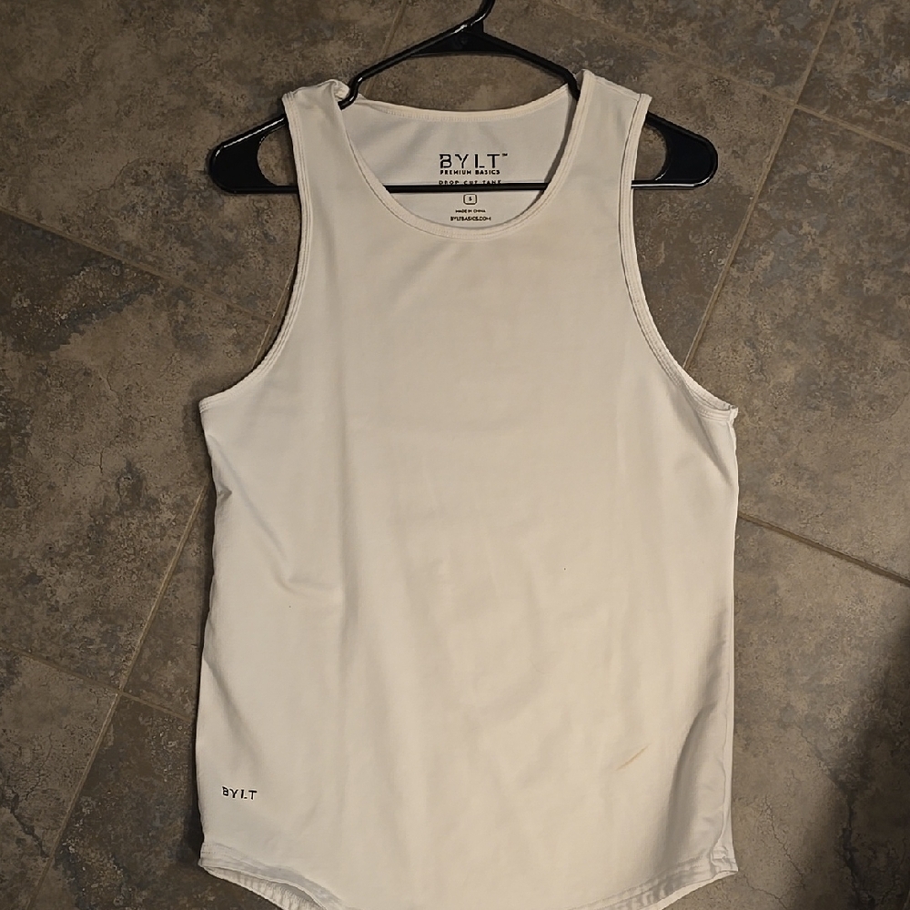 Men's White Tank Top